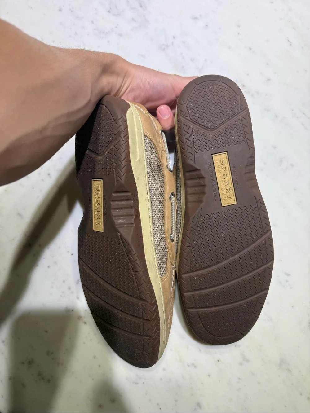 Sperry Men's Brown/Tan Boat Shoes